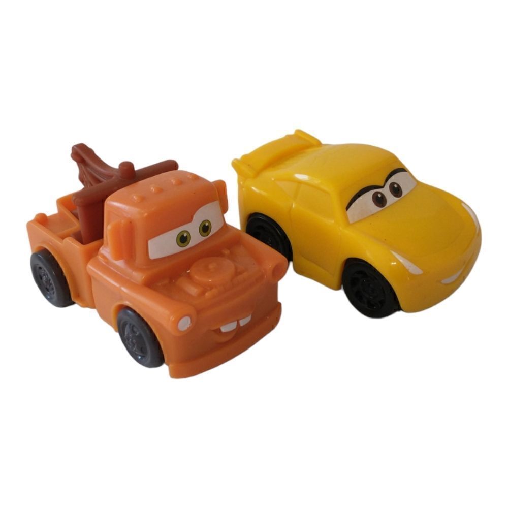 Cars On The Road Lot x 2 McDonalds Happy Meal Disney Pixar Cruz‎ Ramirez Mater.